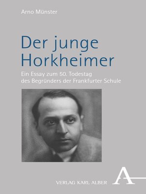 cover image of Der junge Horkheimer
